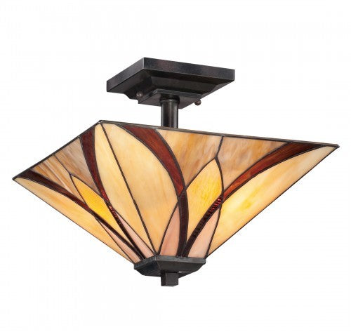 Asheville Semi Flush Ceiling Light (Quoizel #TFAS1714VA)