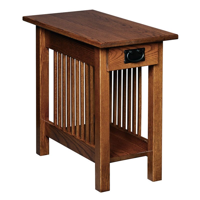 Mission Chairside End Table with Drawer (V16 #31)