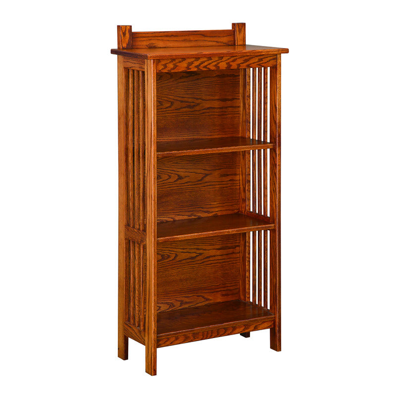 Mission 2' x 4' Bookcase with Back (V16 #46-B)