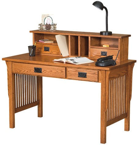 Computer Desk with Desk Top Organizer (Charmworks #1216-M & #1276)
