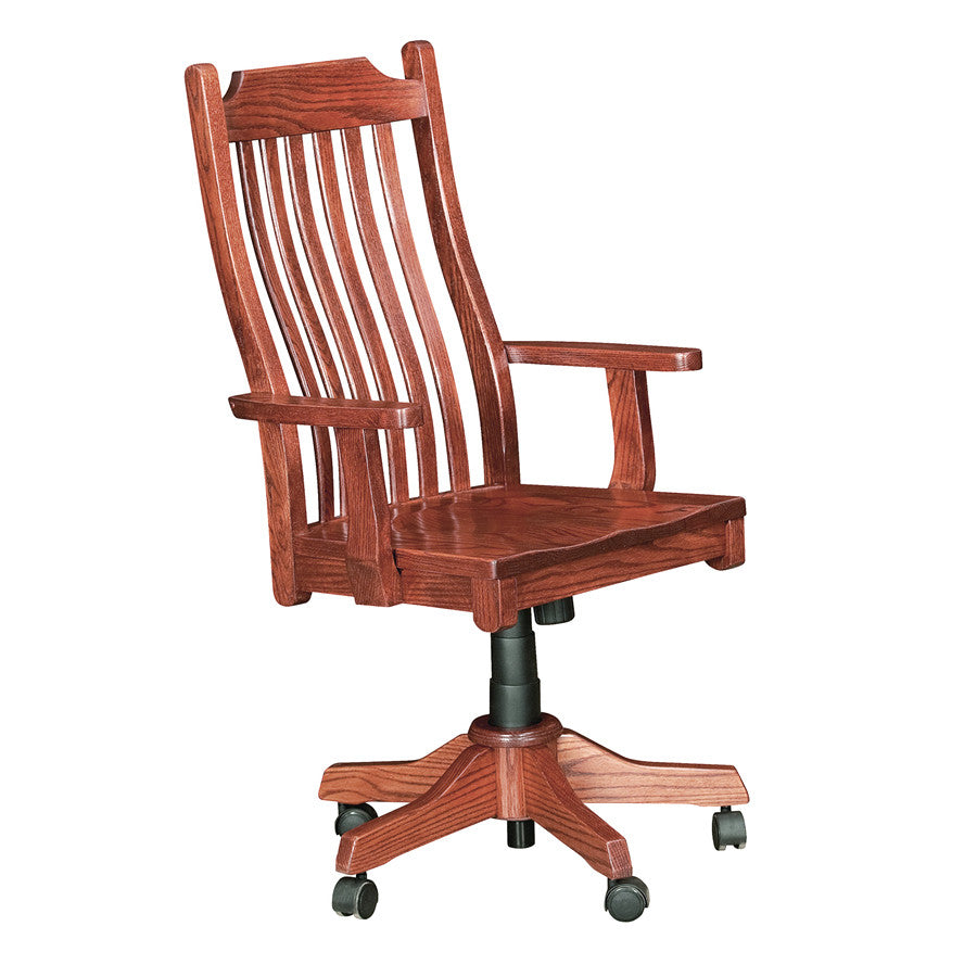 Mission Office Desk Chair (V16 #C135)