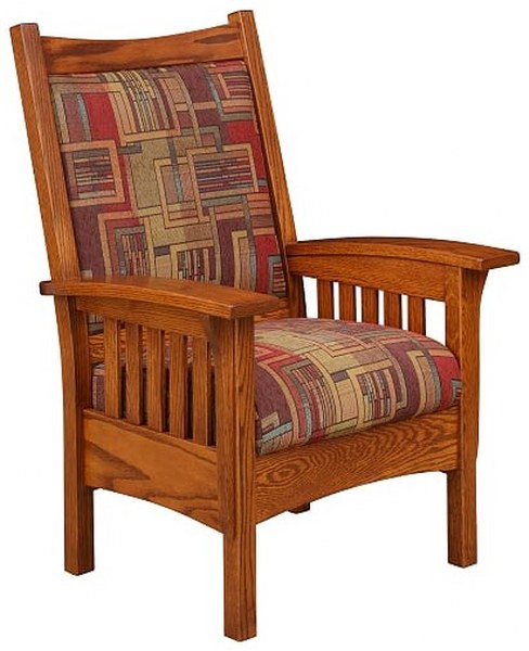 Mission Library Chair (Elmwood #56)