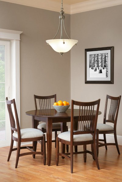 Round Dropleaf Extension Dinette Table (Zimmermans #165)