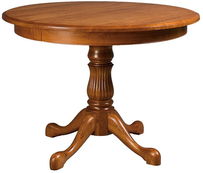 Reeded Single Pedestal Table (Zimmermans #180/#181)