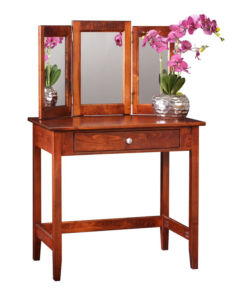 Vanity Table w/Lower Mirror (Mt Pleasant #1801)