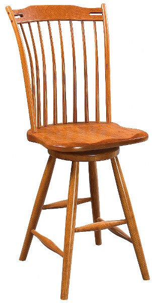Thumb Back Swivel Counter Chair (Zimmermans # 2458 & # 3058)