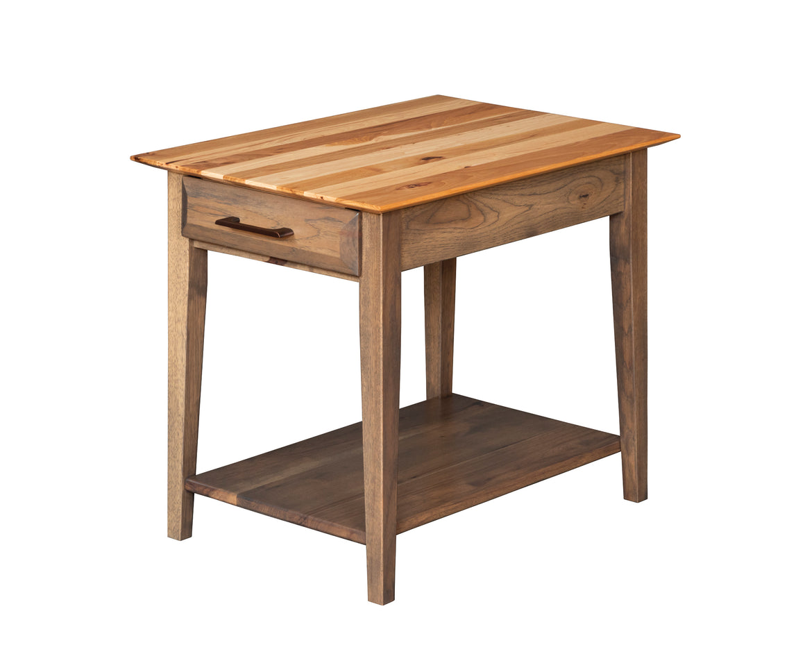 Simplicity End Table w/Drawer & Shelf (V16 #436)
