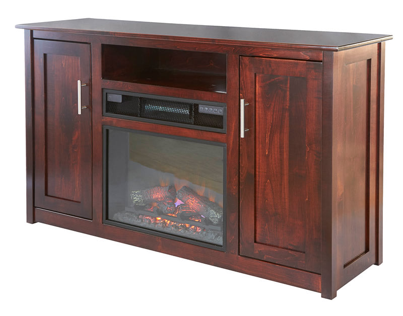 57" TV Stand with Fireplace (Mt Pleasant #862-6)