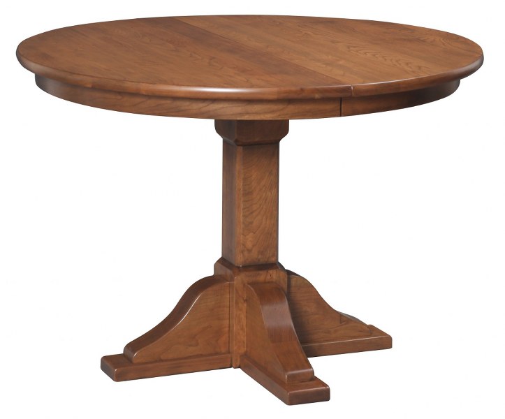Alpine Single Pedestal Dining Table (Zimmermans #1455/1445)