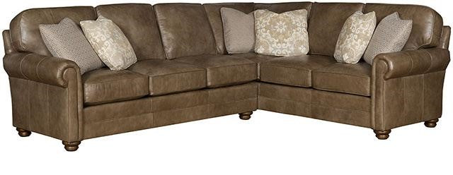 Bentley Sectional King Hickory 4463