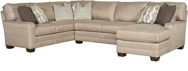 Bentley Sectional with Chaise (King Hickory # 4482 & # 4473)