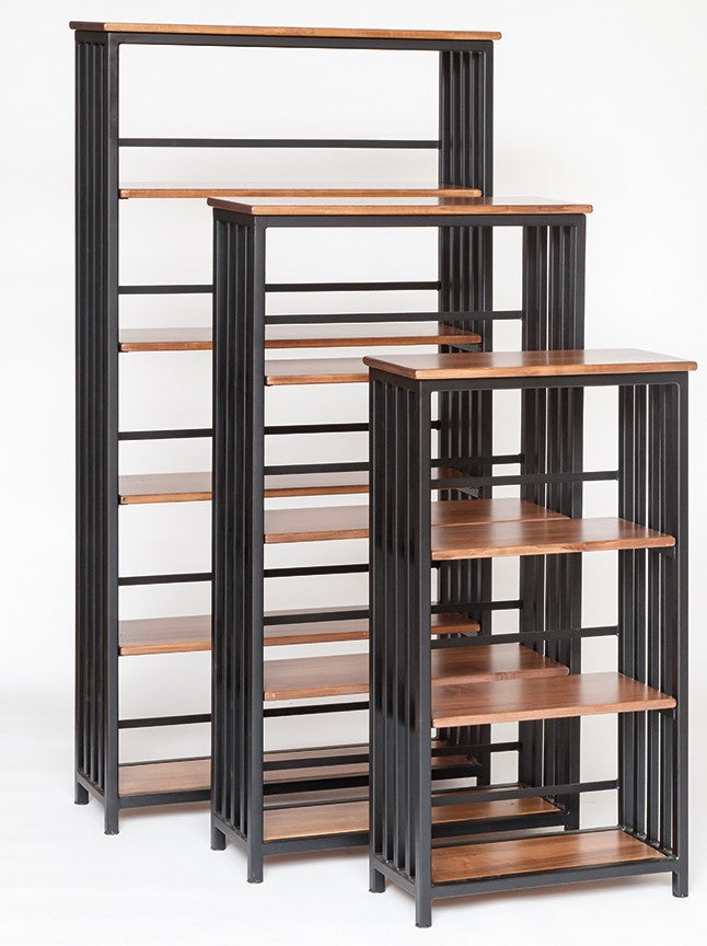 Mission Wrought Iron Bookcases (Wrought Iron #MH305-42, -53 & -67)