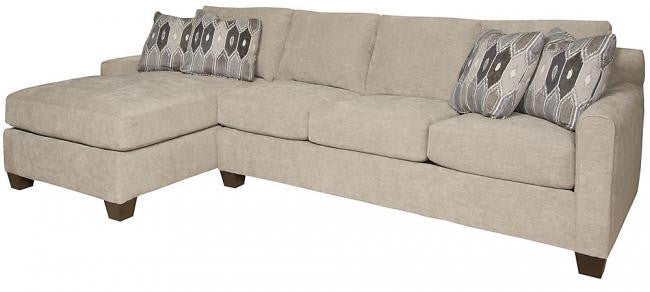 Darby Chaise Sectional Sofa (King Hickory #2282 & #2253)