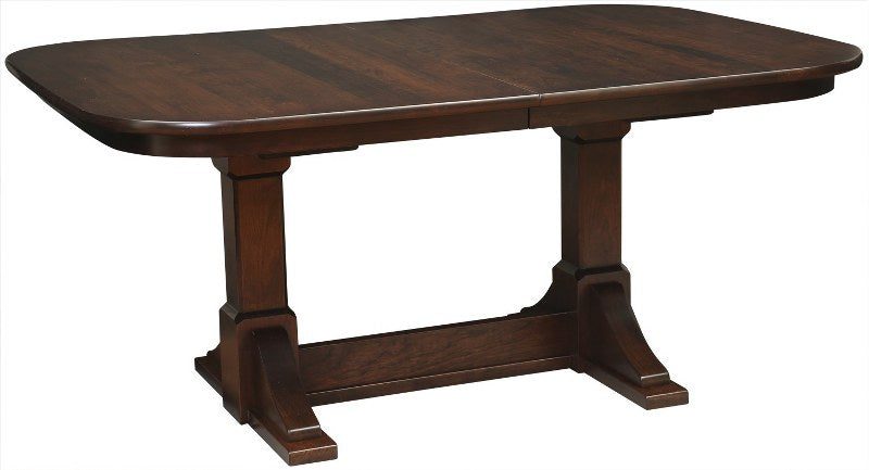 Alpine Double Pedestal Table (Zimmerman #1465)
