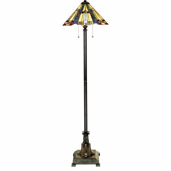 Inglenook Tiffany Floor Lamp (Quoizel # TFF16191A5VA)
