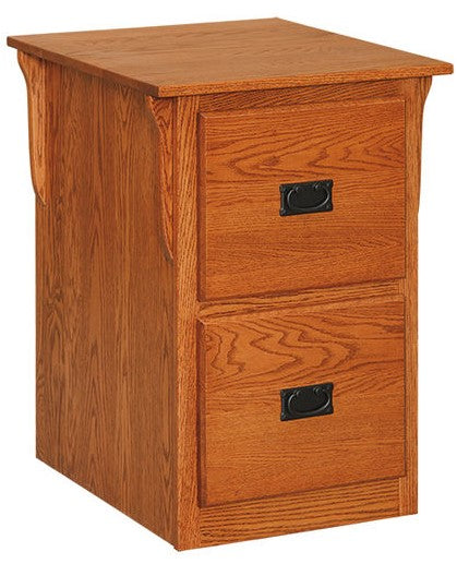 Mission File Cabinet with Plain Sides (Charmworks #1222-SP)