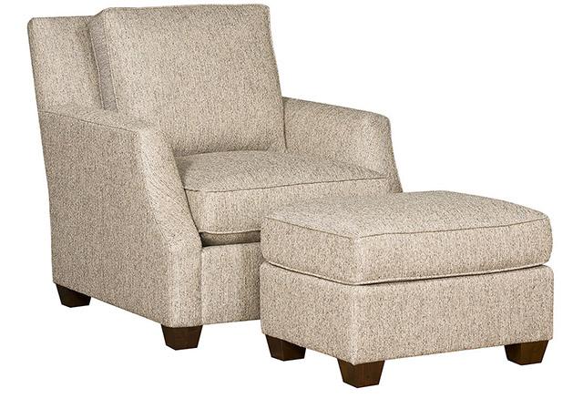 Scottsdale Chair & Ottoman (King Hickory #2801 & #2808)