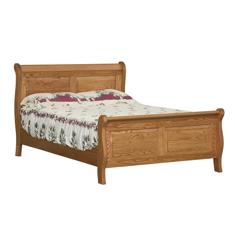 Sleigh Panel Bed (OCH #642)