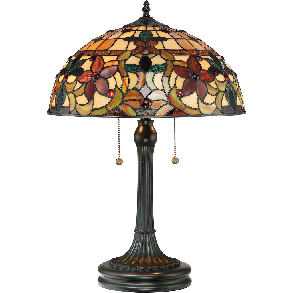 Kami Tiffany Table Lamp (Quoizel #TF878T)