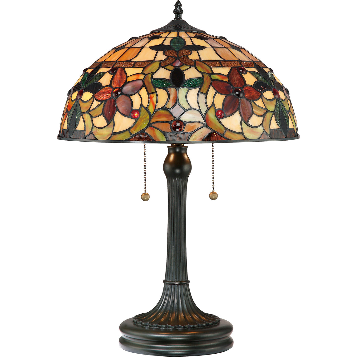 Kami Tiffany Table Lamp (Quoizel #TF878T)