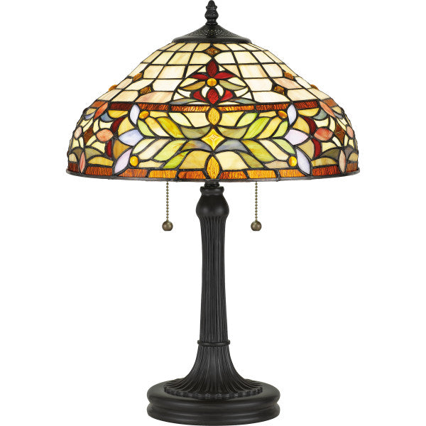 Quinn Table Lamp (Quoizel TF5215TVB)
