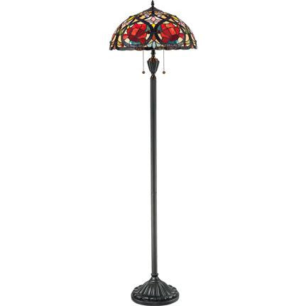 Larissa Tiffany Floor Lamp (Quoizel # TF879F)